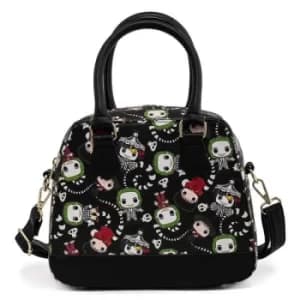 Pop By Loungefly Beetlejuice AOP Crossbody Bag