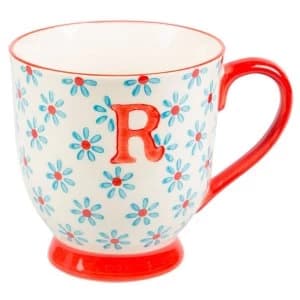 Sass & Belle Bohemian Mug Letter R