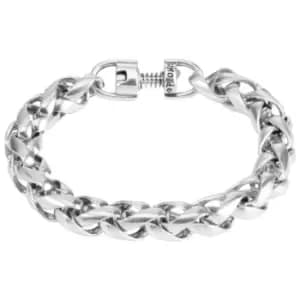 Mens UNOde50 Silver Plated Alud Bracelet