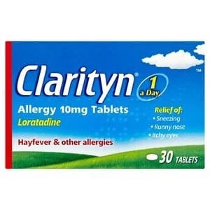 Clarityn Allergy Hayfever Relief 30 Tablets