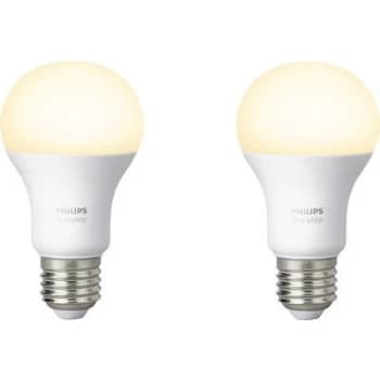 Philips Hue White Wireless Bulb E27 Twin Pack