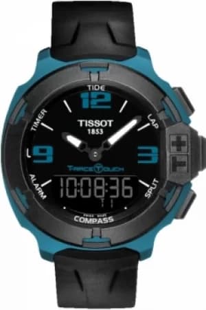 Mens Tissot T-Race Alarm Chronograph Watch T0814209705704