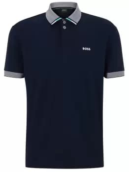 BOSS Paddy Polo Shirt Dark Blue