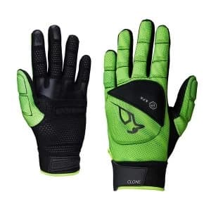 Kookaburra Clone Full Finger Hand Guard Black/Lime Large LH