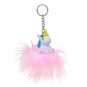 Unicorn Flashing Keyring