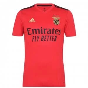 adidas Benfica Home Shirt 2020 2021 - Red