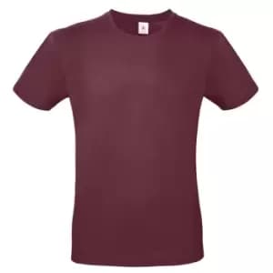 B&C Mens #E150 Tee (2XL) (Burgundy)
