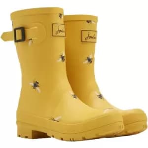 Joules Womens Molly Welly Midheight Printed Wellington Boots UK Size 4 (EU 37, US 6)