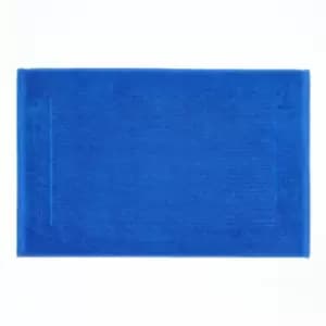 Imperial Plain Cotton Royal Blue Bath Mat - Blue - Blue - Blue - Homescapes
