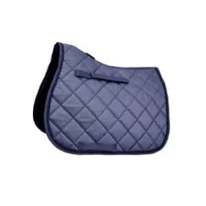 HY Equestrian Equestrian Glitzy HyWither Saddle Pad - Blue