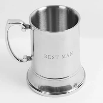 Amore By Juliana Metal Tankard - Best Man