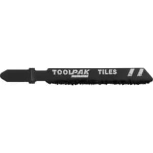 Toolpak Tungsten Carbide Jigsaw Blades for Ceramic Tiles, 50mm