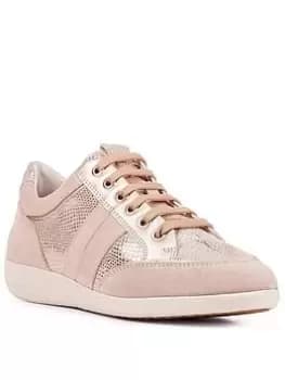 Geox Myria Trainers, Taupe, Size 4, Women