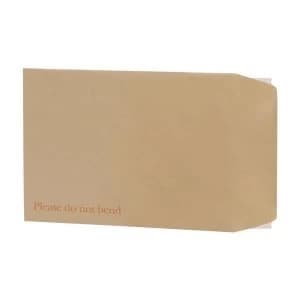 5 Star Office C4 Envelopes Recycled Board backed Hot Melt Peel and Seal 120gsm Manilla Pack 125
