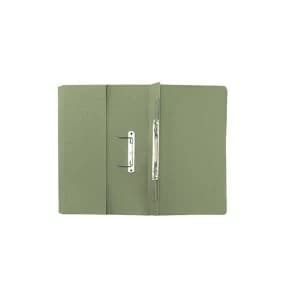 Elite Transfer Spring Pocket File Heavyweight 315gsm Foolscap Green