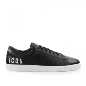 DSQUARED2 low Men Black Pelle