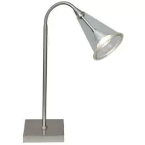 Linea Verdace Alaska Desk Task Lamp Satin Nickel