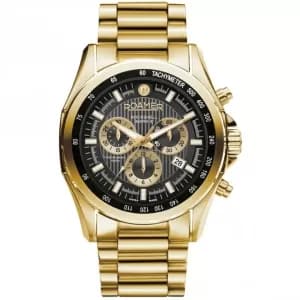 Mens Roamer 220837 48 55 20 Rockshell Mark III Black Dial Chronograph Wrist
