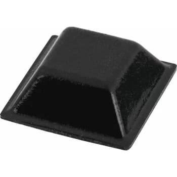 310024 PU Square Protective Feet 20.5 x 20.5 x 7.5 - Black - Sheet 78 - R-tech