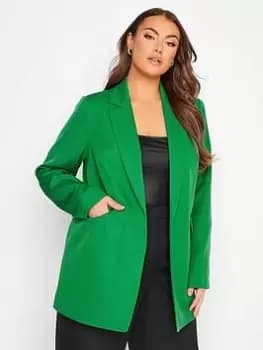 Yours Tailored Blazer Fern Green, Size 16, Women