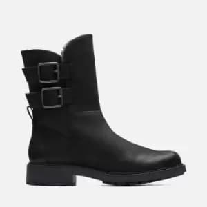 Clarks Orinoco2 Buckle Leather Boots - UK 3