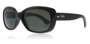 Ray-Ban Jackie Ohh Sunglasses Black Crystal 601/58 Polariserade 58mm