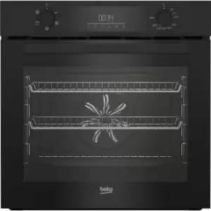 Beko BBIF22300B 60cm AeroPerfect 72L Built-in Single Electric Fan Oven LED Timer - Black
