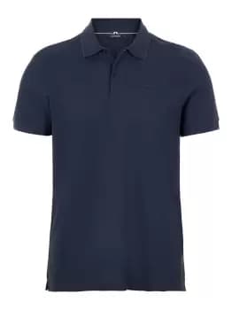 J.LINDEBERG Troy Cotton Polo Shirt Men Blue