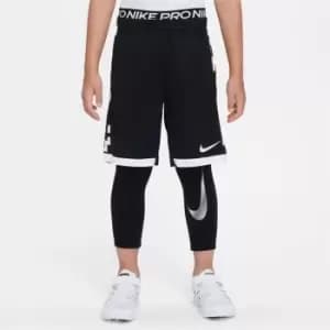 Nike Pro Warm Dri-FIT Big Kids (Boys') Tights - Black