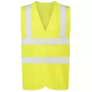Ultimate Clothing Collection Unisex UCC4 Adult Hi-Vis Vest (5XL) (Yellow) - Yellow