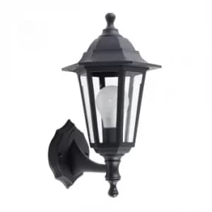 Mayfair IP44 Outdoor Up/Down Lantern in Black
