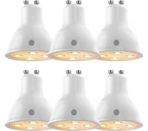HIVE Active Dimmable Smart Bulb - GU10, 6 Pack - White