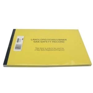 Monument 532P Gas Safe Landlords Gas Safety Record Pad of 50