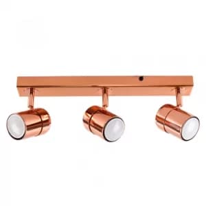 Rosie 3-Way Spotlight Bar in Copper