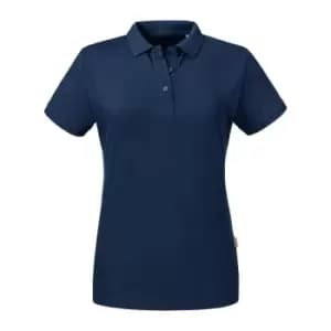 Russell Womens/Ladies Pure Organic Polo (XL) (French Navy)