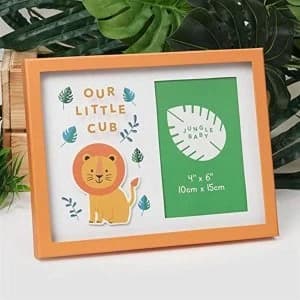 4" x 6" - Jungle Baby London the Lion Frame - Our Little Cub