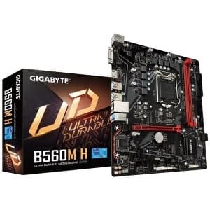 Gigabyte B560MH Intel Socket LGA1200 H5 Motherboard