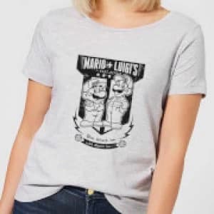 Nintendo Mario Kart Fix-It Team Womens T-Shirt - Grey - 3XL