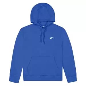 Nike Nsw Club Fleece Hoody, Signal Blue/signal Blue/white