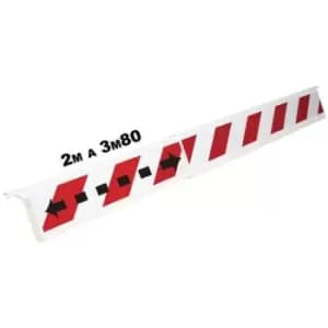 Slingsby Telescopic Barrier 2m - 3M80 Red/White Striped