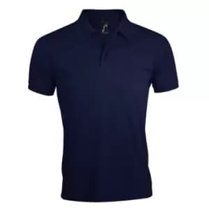 SOLs Mens Prime Pique Plain Short Sleeve Polo Shirt (3XL) (French Navy)