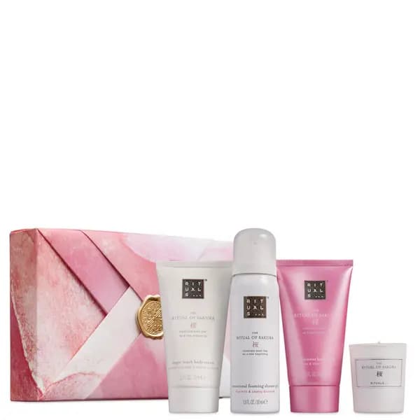 Rituals The Ritual of Sakura Floral Cherry Blossom & Rice Milk Bath and Body Small Gift Set