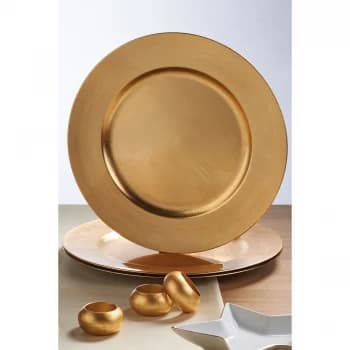 Waterside 12 Piece Charger Plate Set - Red