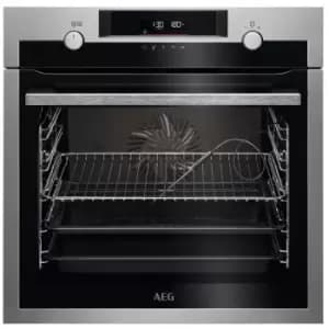 AEG 6000 Electric Single Oven Stainless Steel