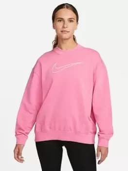 Nike Training Dynamic Fit Get Fit Essential GX Crew - Pink Size XS Women