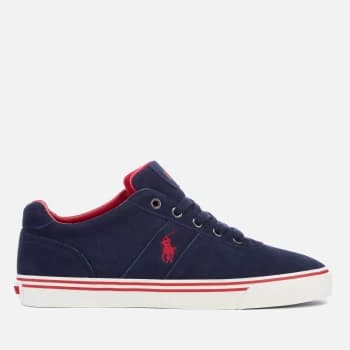 Polo Ralph Lauren Mens Hanford Suede Trainers - Newport Navy - UK 10 - Navy