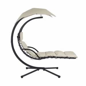 Zexum Cream Swinging Helicopter Dream Chair