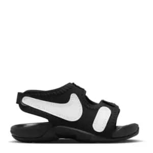 Nike Sunray Adjust 6 Baby/Toddler Slides - Black