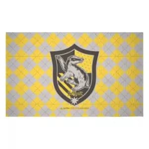 Decorsome x Harry Potter Hufflepuff Shield Woven Rug - Small