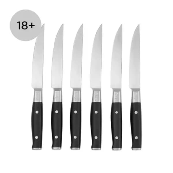 Ninja Foodi Stay Sharp Steak Knives 6x Piece Set K32106UK